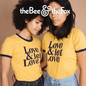 The Bee and the Fox graphic Tee